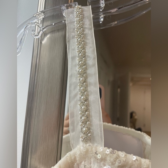 Bronx & Banco Mademoiselle Bridal MIDI Dress Size L - Picture 9 of 9